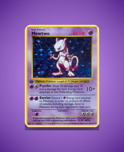 Collector’s Guide: Mewtwo (Base Set #10)