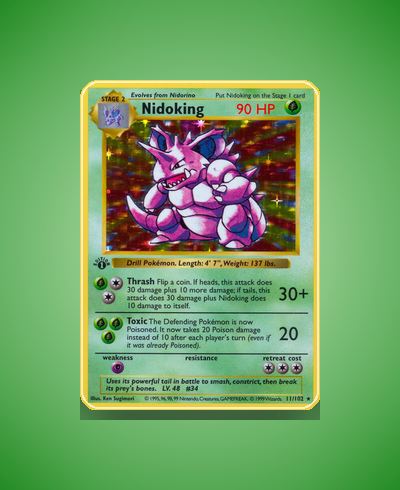 Collector’s Guide: Nidoking (Base Set #11)