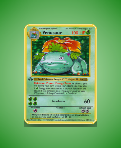 Collector’s Guide: Venusaur (Base Set #15)
