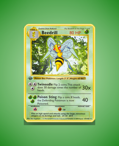 Collector’s Guide: Beedrill (Base Set #17)