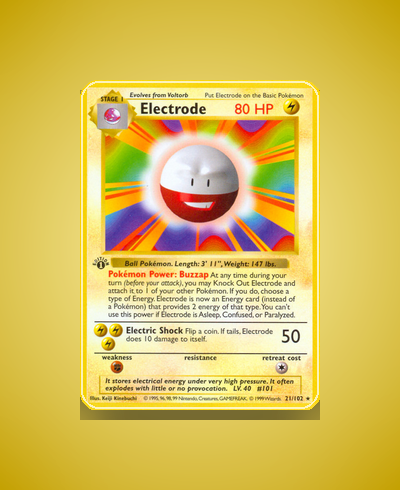Collector’s Guide: Electrode (Base Set #21)