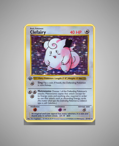 Collector’s Guide: Clefairy (Base Set #5)