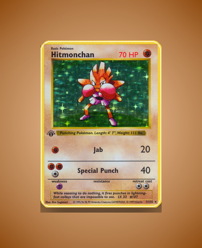 Collector’s Guide: Hitmonchan (Base Set #7)