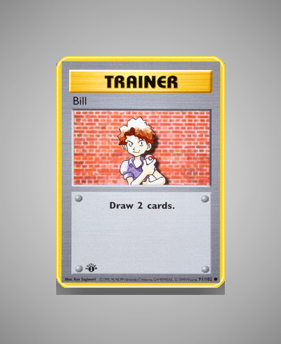 Collector’s Guide: Bill (Base Set #91)