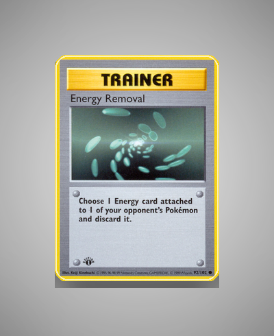 Collector’s Guide: Energy Removal (Base Set #92)