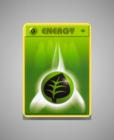 Collector’s Guide: Grass Energy (Base Set #99)