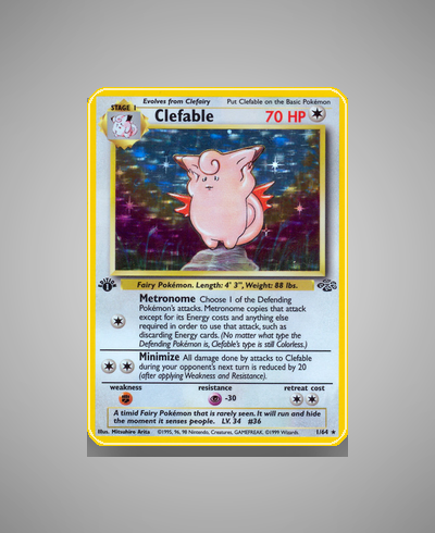Collector’s Guide: Clefable (Jungle #1)