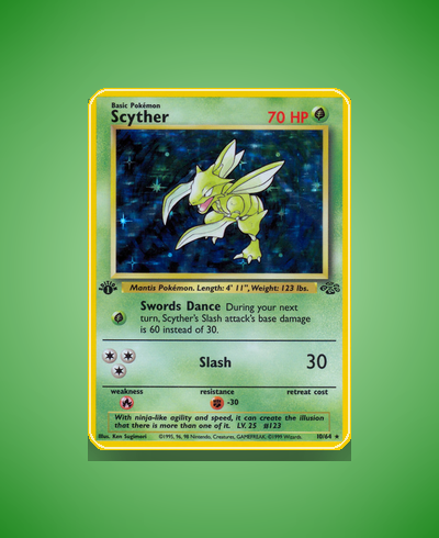Collector’s Guide: Scyther (Jungle #10)