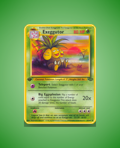 Collector’s Guide: Exeggutor (Jungle #35)