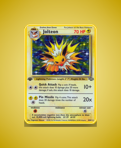 Collector’s Guide: Jolteon (Jungle #4)
