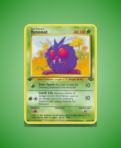 Collector’s Guide: Venonat (Jungle #63)