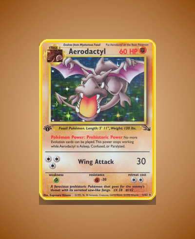 Collector’s Guide: Aerodactyl (Fossil #1)