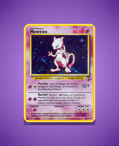 Collector’s Guide: Mewtwo (Base Set 2 #10)