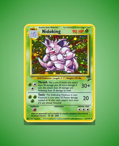 Collector’s Guide: Nidoking (Base Set 2 #11)