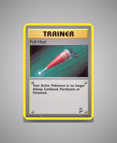 Collector’s Guide: Full Heal (Base Set 2 #111)