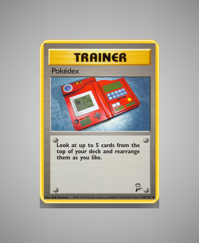 Collector’s Guide: Pokédex (Base Set 2 #115)