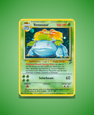 Collector’s Guide: Venusaur (Base Set 2 #18)