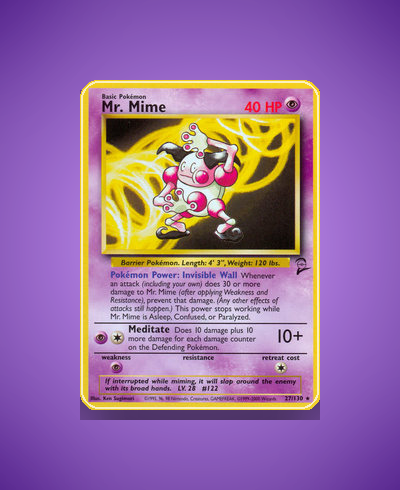Collector’s Guide: Mr. Mime (Base Set 2 #27)