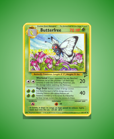 Collector’s Guide: Butterfree (Base Set 2 #34)