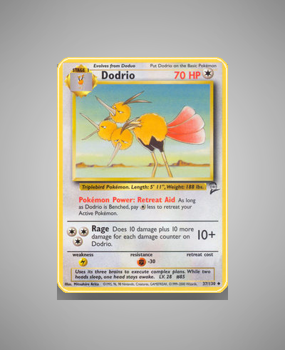 Collector’s Guide: Dodrio (Base Set 2 #37)