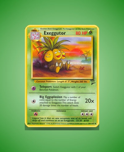 Collector’s Guide: Exeggutor (Base Set 2 #39)