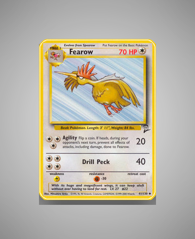Collector’s Guide: Fearow (Base Set 2 #41)