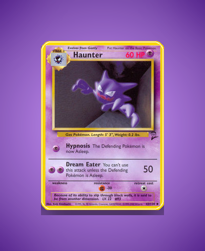 Collector’s Guide: Haunter (Base Set 2 #43)