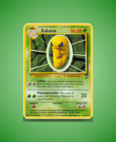 Collector’s Guide: Kakuna (Base Set 2 #47)