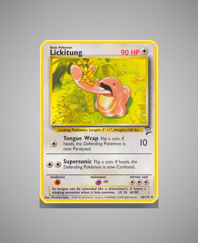 Collector’s Guide: Lickitung (Base Set 2 #48)