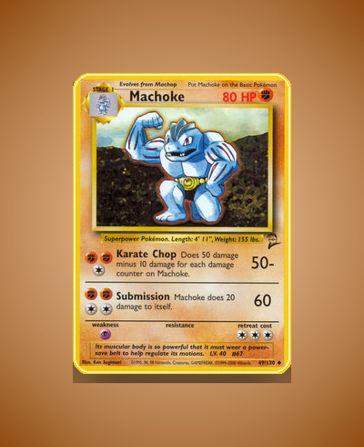 Collector’s Guide: Machoke (Base Set 2 #49)