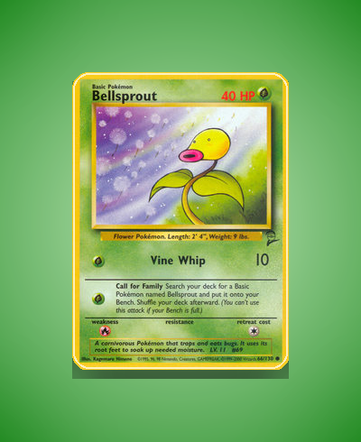 Collector’s Guide: Bellsprout (Base Set 2 #66)