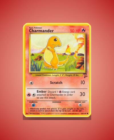 Collector’s Guide: Charmander (Base Set 2 #69)