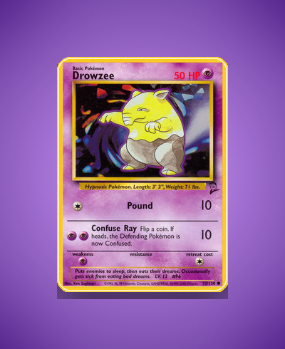 Collector’s Guide: Drowzee (Base Set 2 #73)