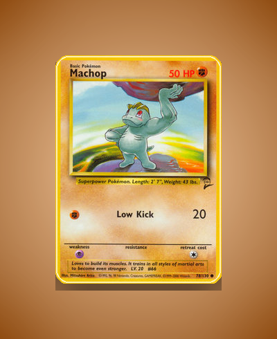 Collector’s Guide: Machop (Base Set 2 #78)