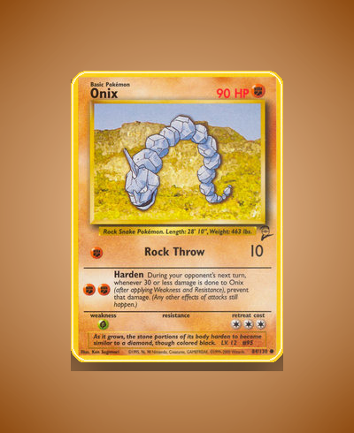 Collector’s Guide: Onix (Base Set 2 #84)