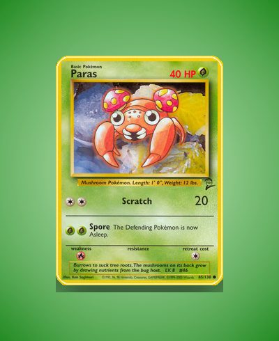 Collector’s Guide: Paras (Base Set 2 #85)