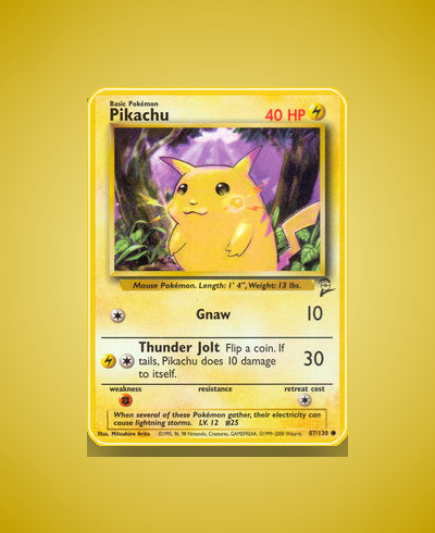 Collector’s Guide: Pikachu (Base Set 2 #87)