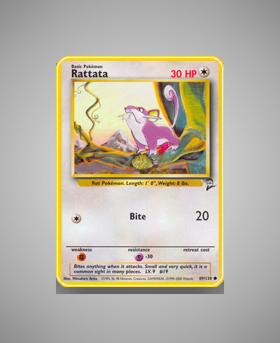 Collector’s Guide: Rattata (Base Set 2 #89)