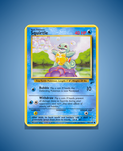 Collector’s Guide: Squirtle (Base Set 2 #93)