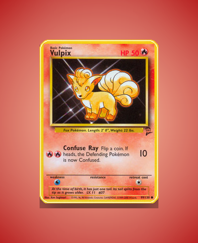 Collector’s Guide: Vulpix (Base Set 2 #99)