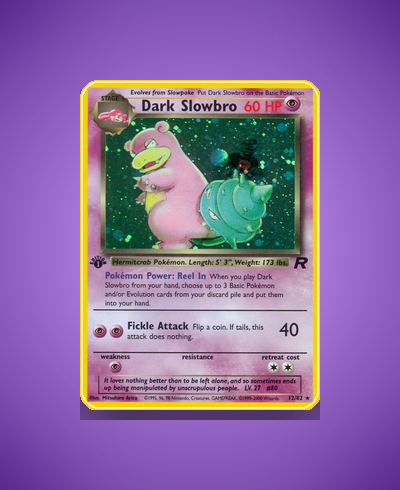 Collector’s Guide: Dark Slowbro (Team Rocket #12)