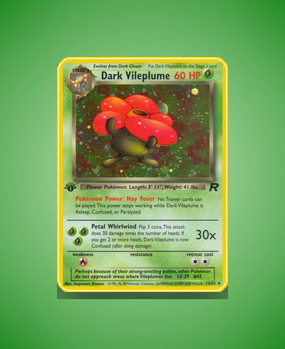Collector’s Guide: Dark Vileplume (Team Rocket #13)