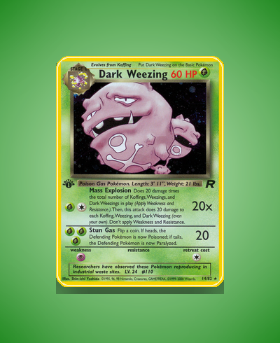Collector’s Guide: Dark Weezing (Team Rocket #14)