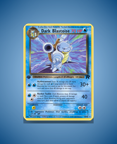 Collector’s Guide: Dark Blastoise (Team Rocket #20)