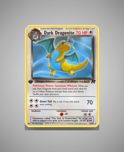 Collector’s Guide: Dark Dragonite (Team Rocket #22)