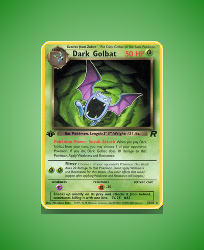 Collector’s Guide: Dark Golbat (Team Rocket #24)