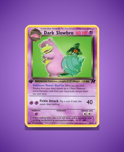Collector’s Guide: Dark Slowbro (Team Rocket #29)