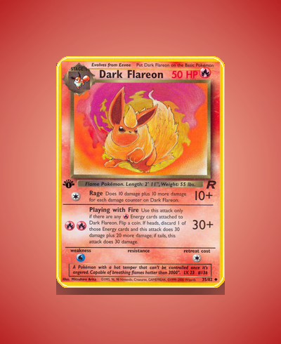 Collector’s Guide: Dark Flareon (Team Rocket #35)
