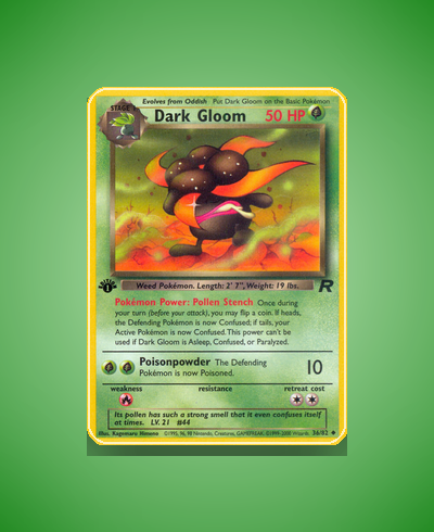 Collector’s Guide: Dark Gloom (Team Rocket #36)