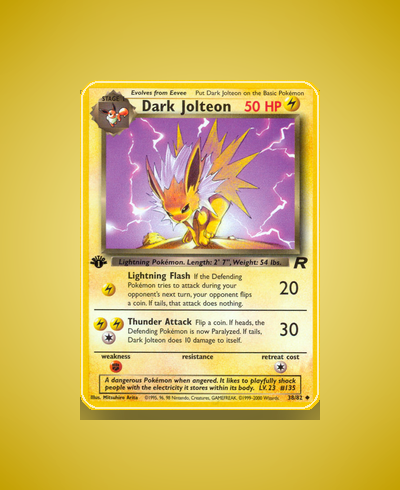 Collector’s Guide: Dark Jolteon (Team Rocket #38)